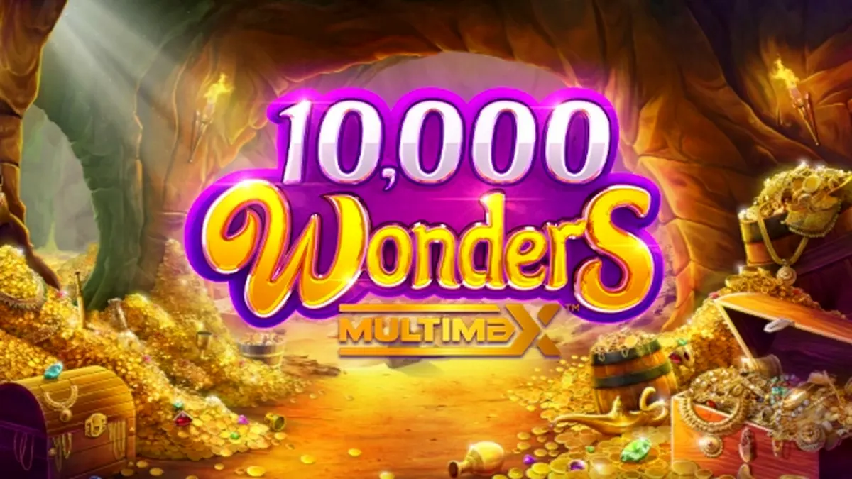 Tampilan visual slot 10,000 Wonders Multimax